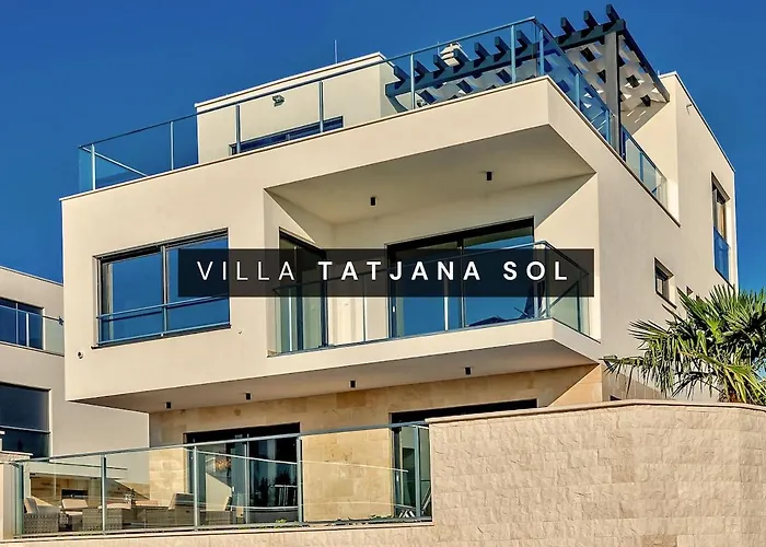 Tatjana Sol With A Pool, Hot Tub, Gym Villa *